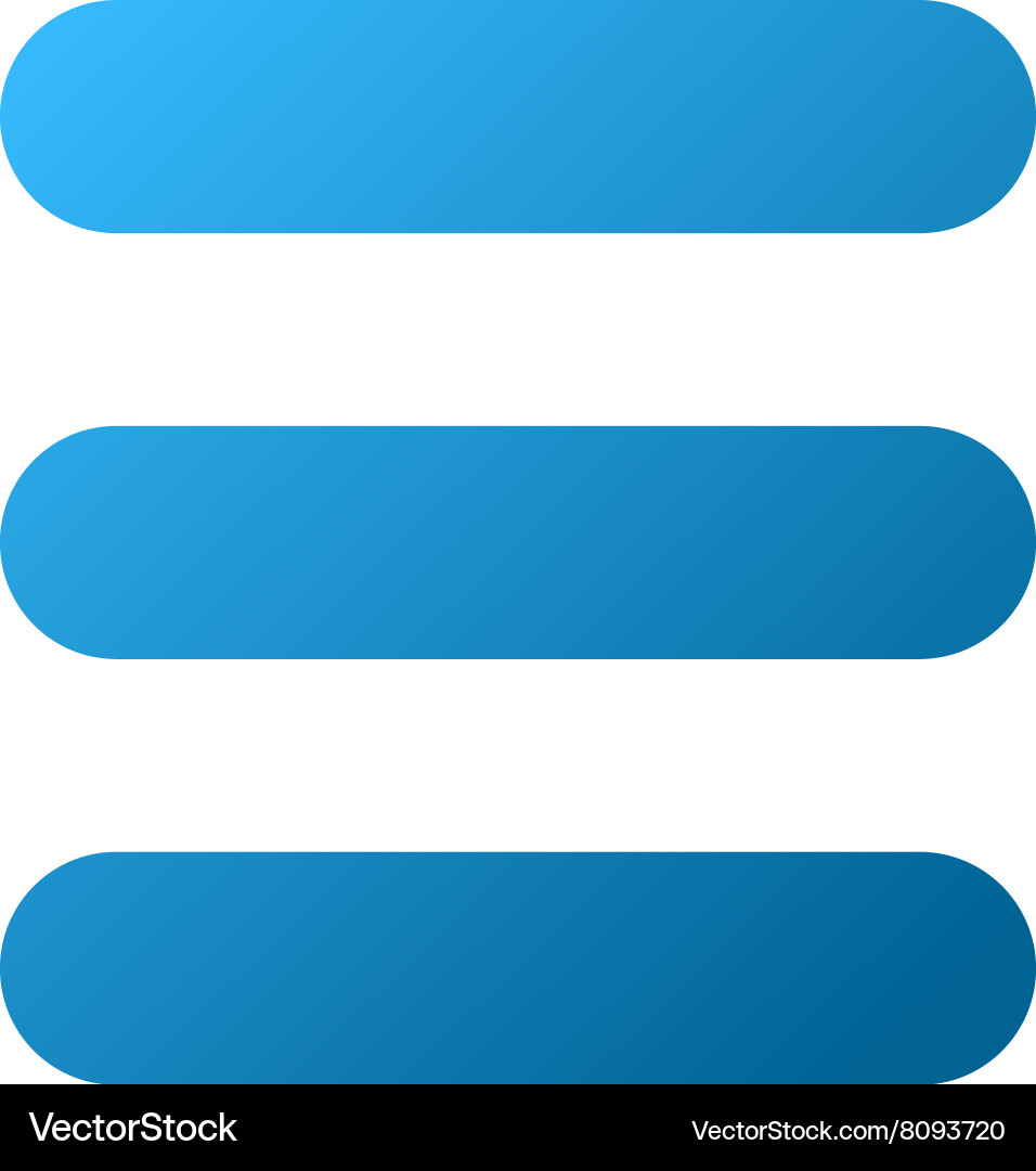 Stack gradient icon vector image