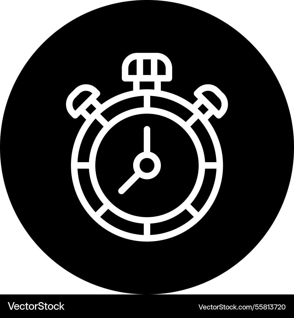 Timer icon design Vector Image