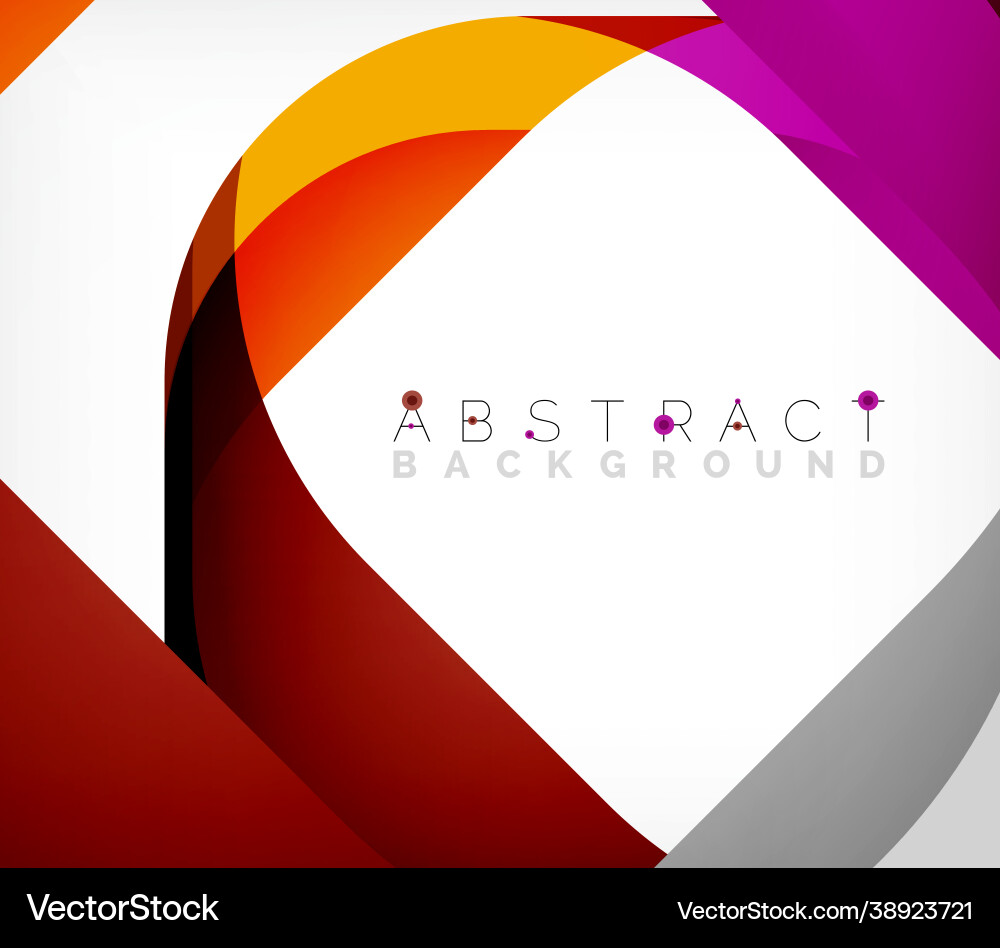 Abstract square shape with overlapping waves Abstract square shape with overlapping waves vector image