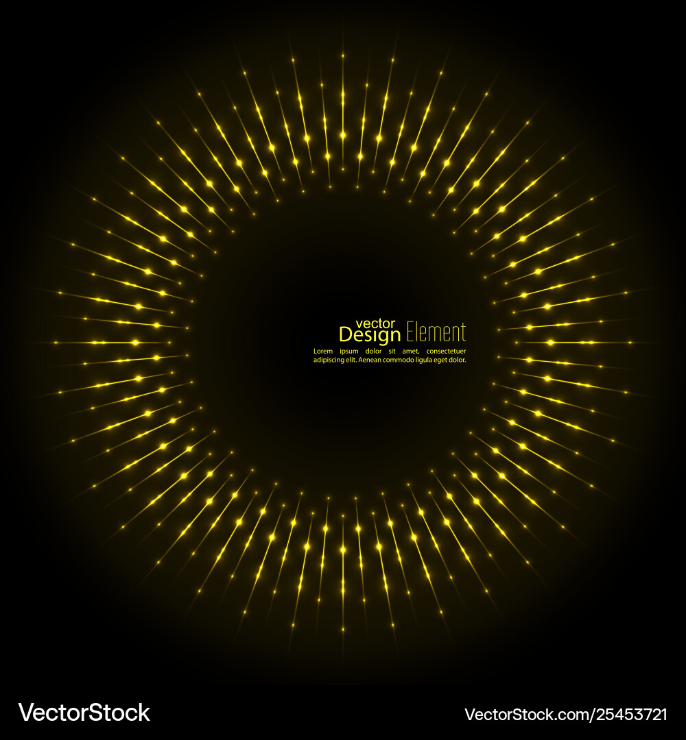 Abstract techno background vector image