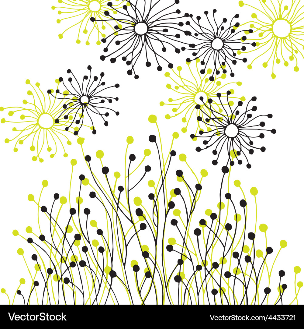 Background with abstract patterns Vector Image