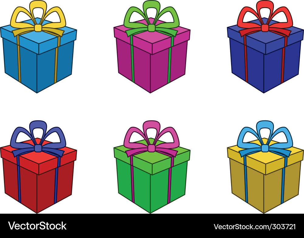 Boxes Vector Image