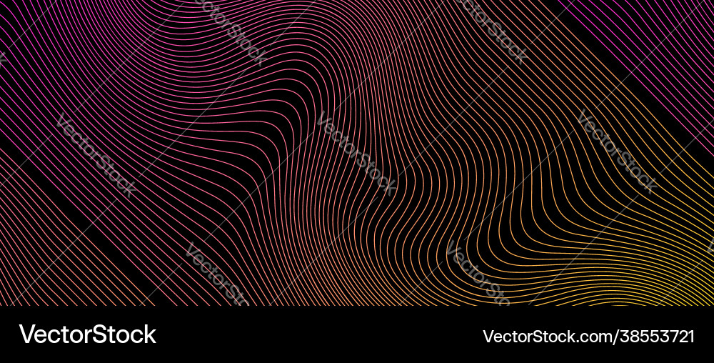 Color wave lines pattern abstract background Color wave lines pattern abstract background Vector Image