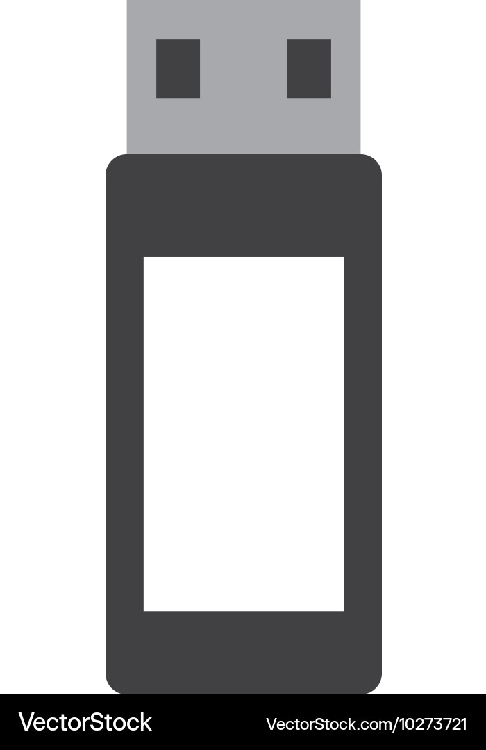 Data storage isolated icon vector image