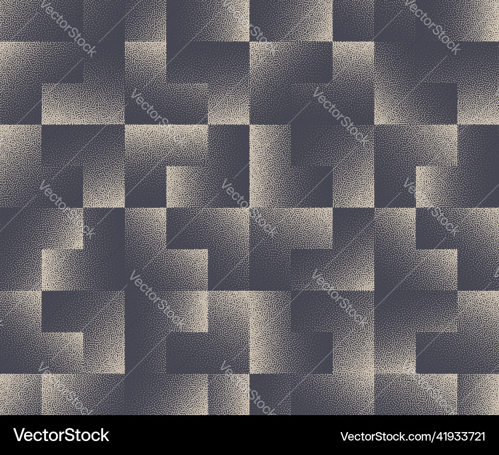Geometric Gray Blocks Pattern vector image