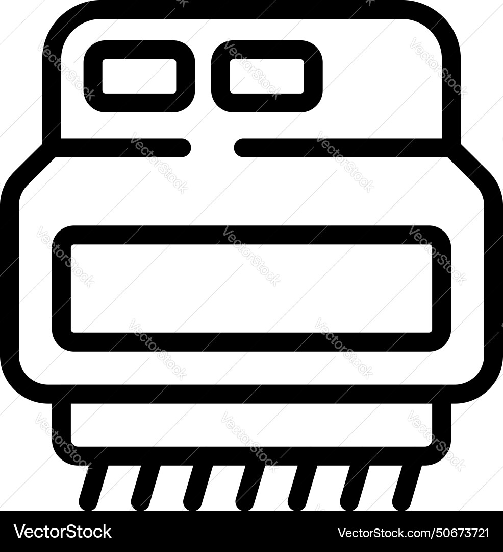 Paper towels alternative icon outline Paper towels alternative icon outline vector image
