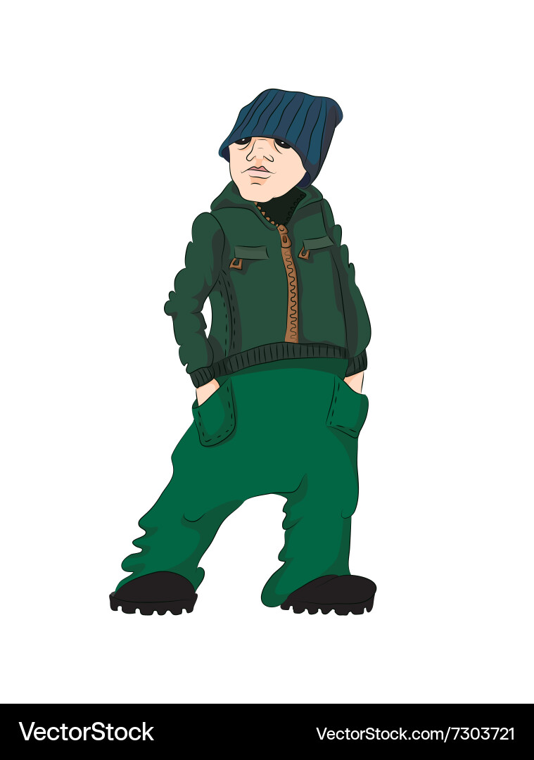 Raper vector image