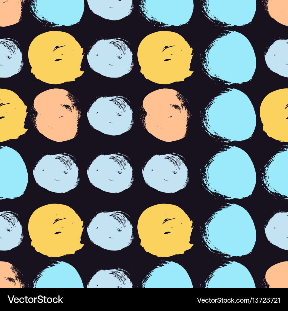 Seamless colorful pattern with circles Seamless colorful pattern with circles Vector Image