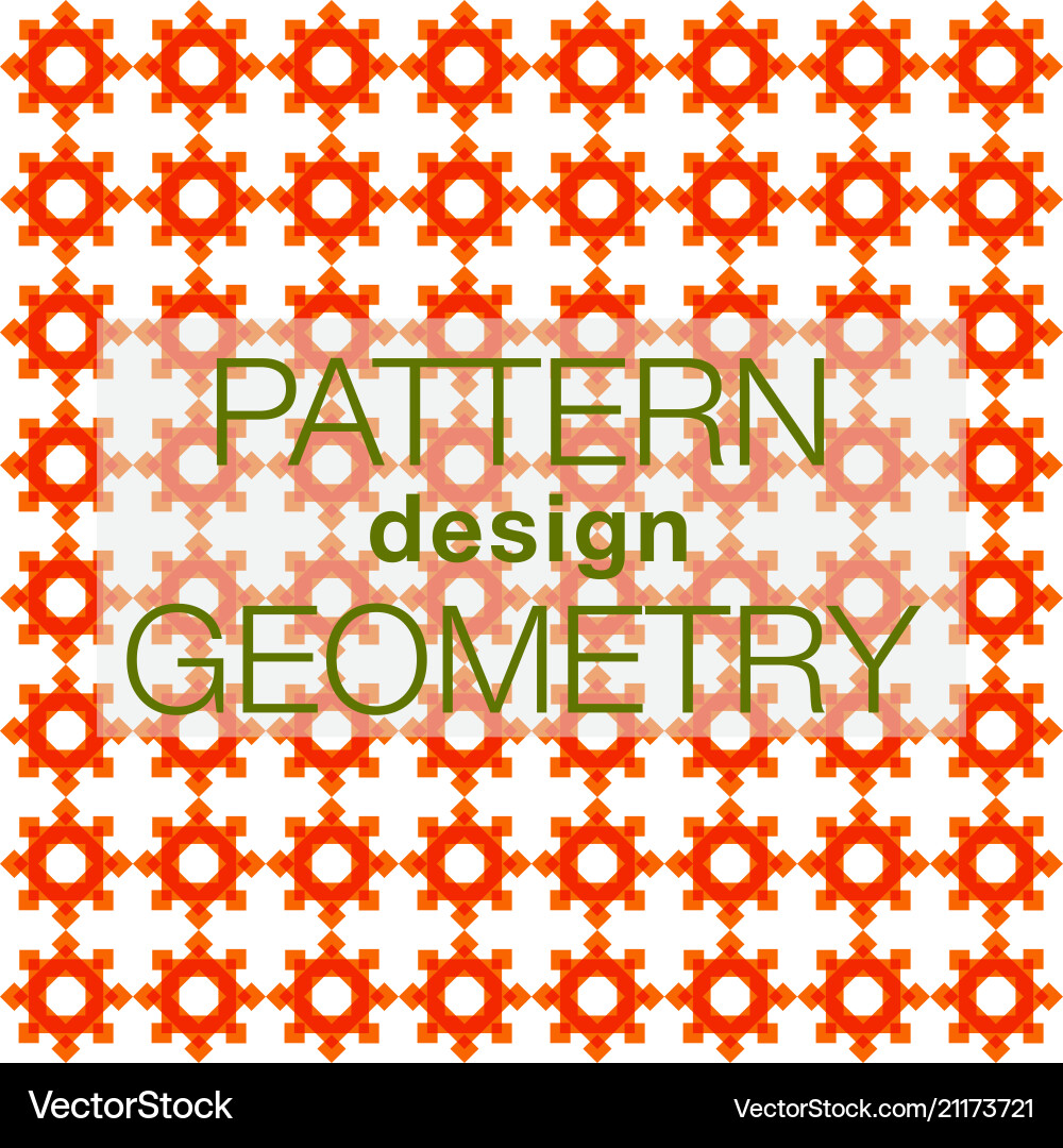 Seamless pattern in colors with geometric Seamless pattern in colors with geometric Vector Image