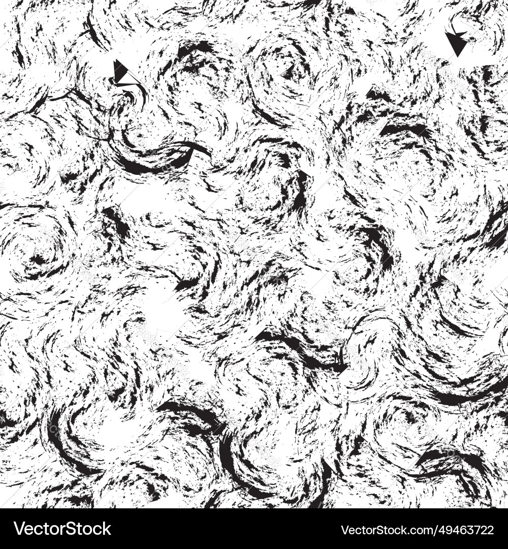 Abstract swirl lines and dots seamless pattern Abstract swirl lines and dots seamless pattern vector image