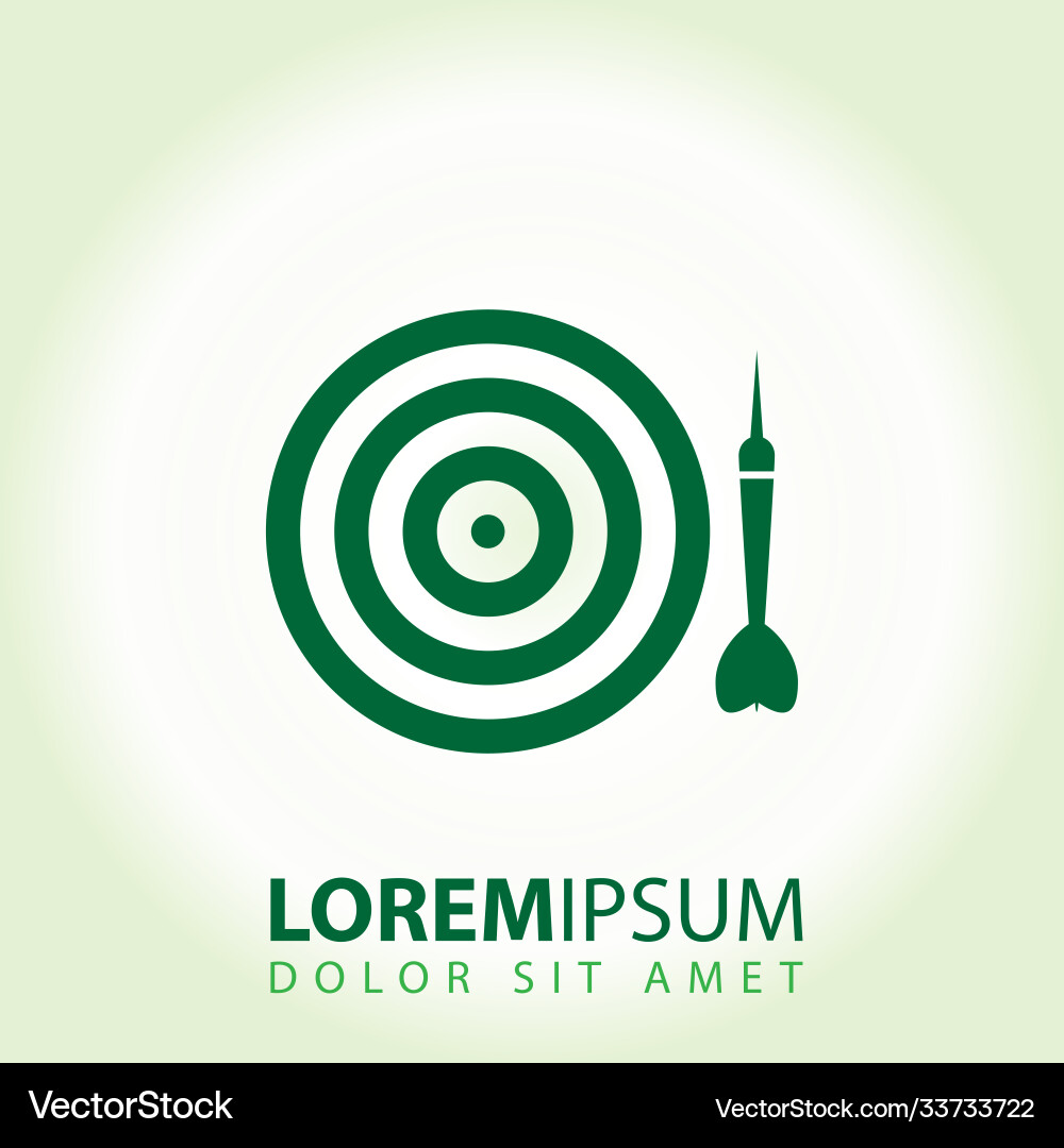 Dart icon Dart icon vector image