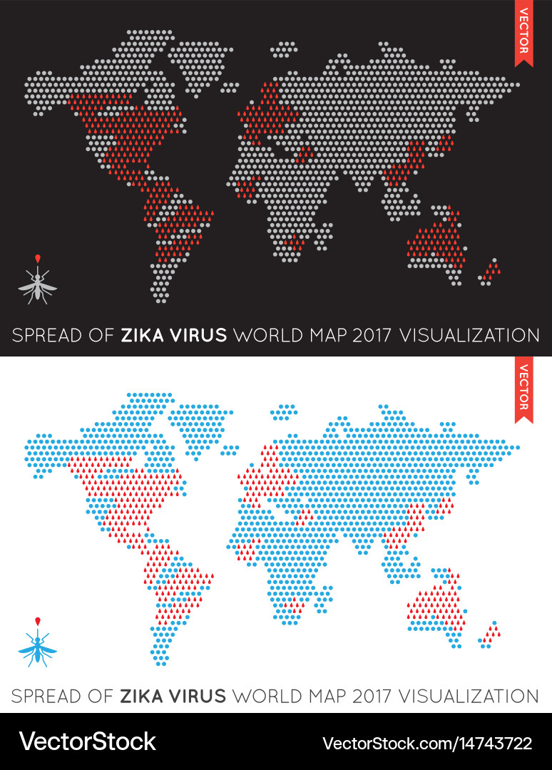Set flat maps world infographic map data vector image