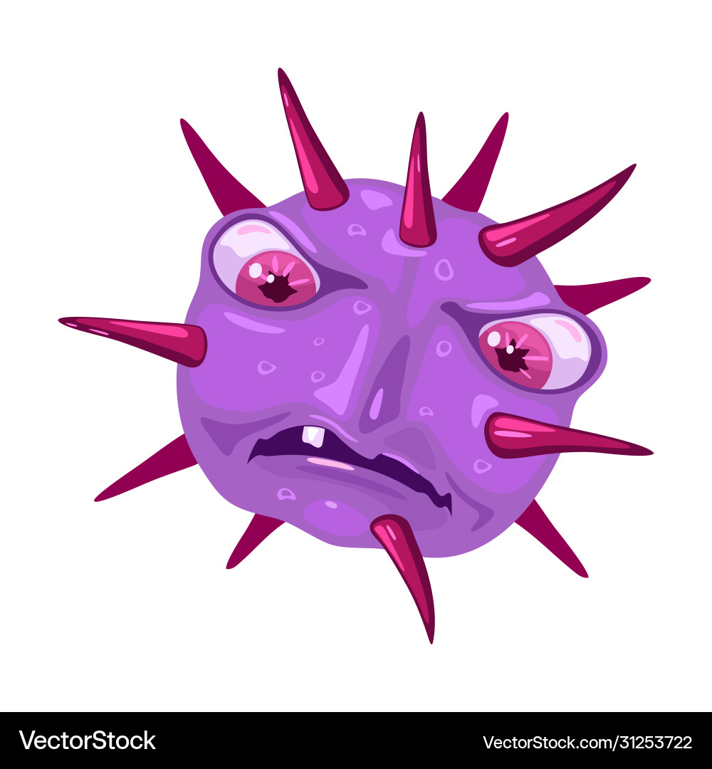Staphylococcus aureus is gram-positive round Staphylococcus aureus is gram-positive round vector image
