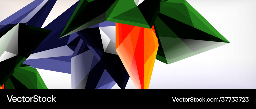 3d triangles and pyramids abstract 3d triangles and pyramids abstract Vector Image