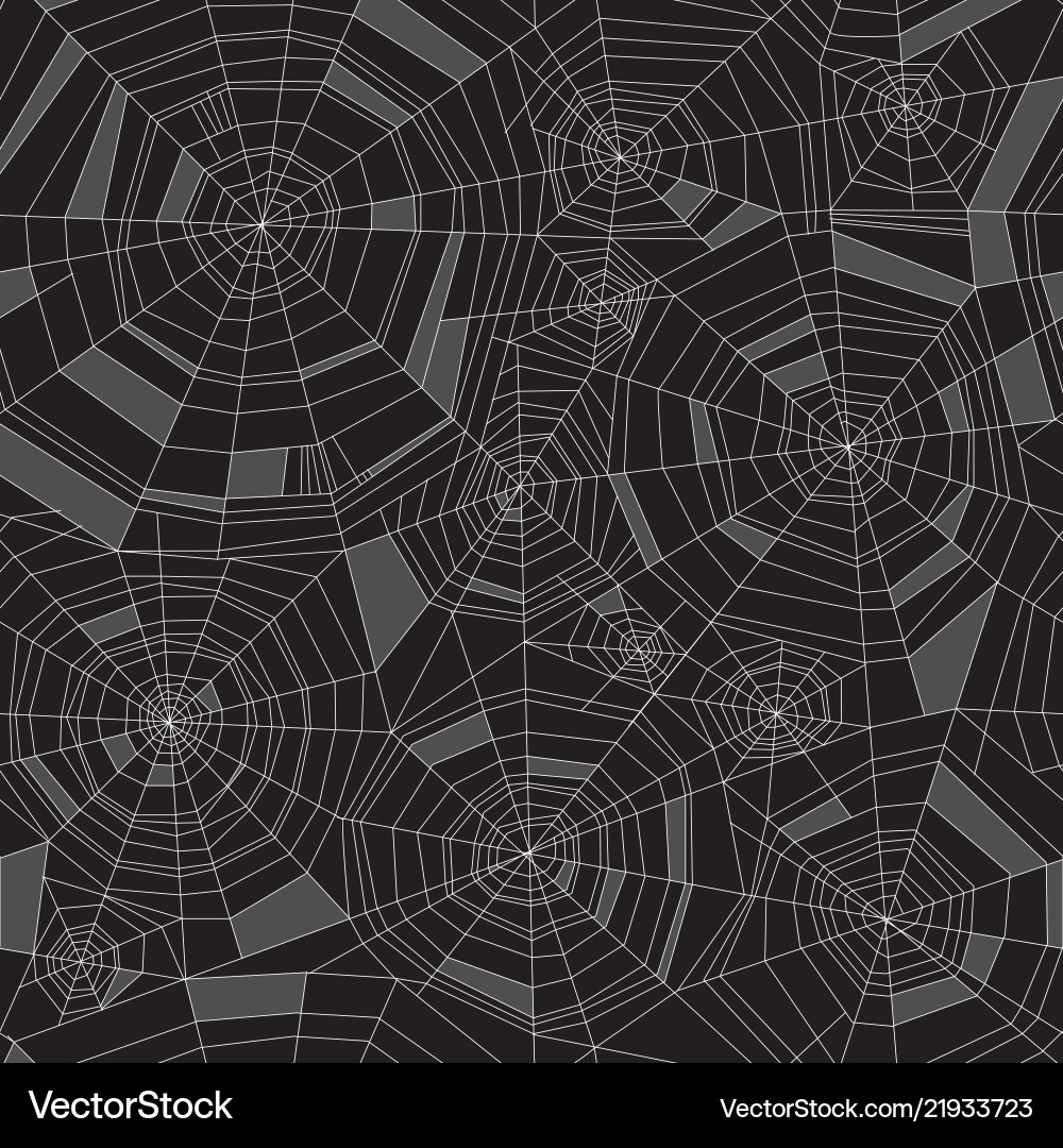 Concept geometric spider web seamless pattern Concept geometric spider web seamless pattern vector image