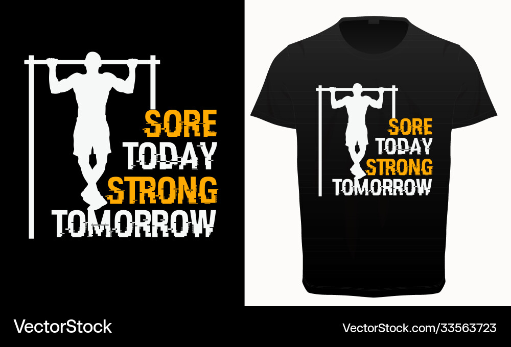 Gym fitness and workout motivational quotes Gym fitness and workout motivational quotes vector image