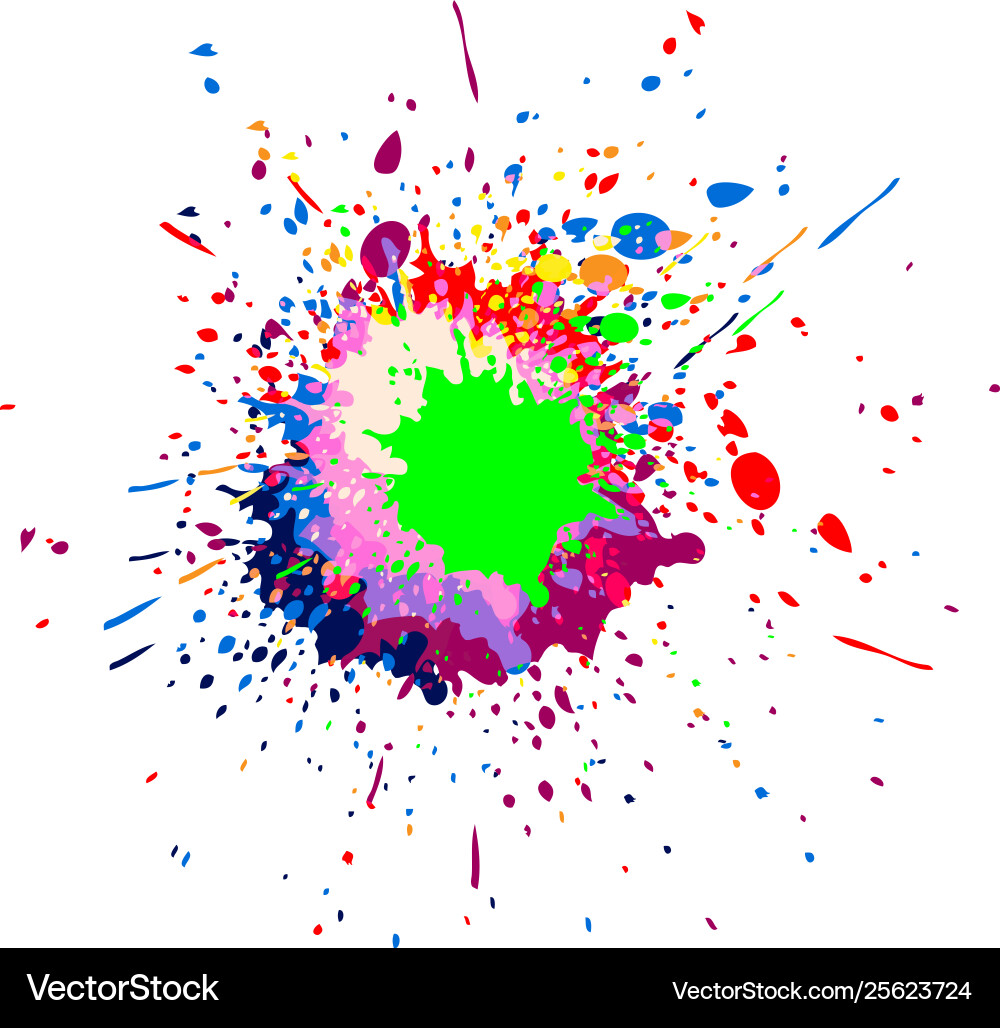 Abstract paint color design background Abstract paint color design background vector image