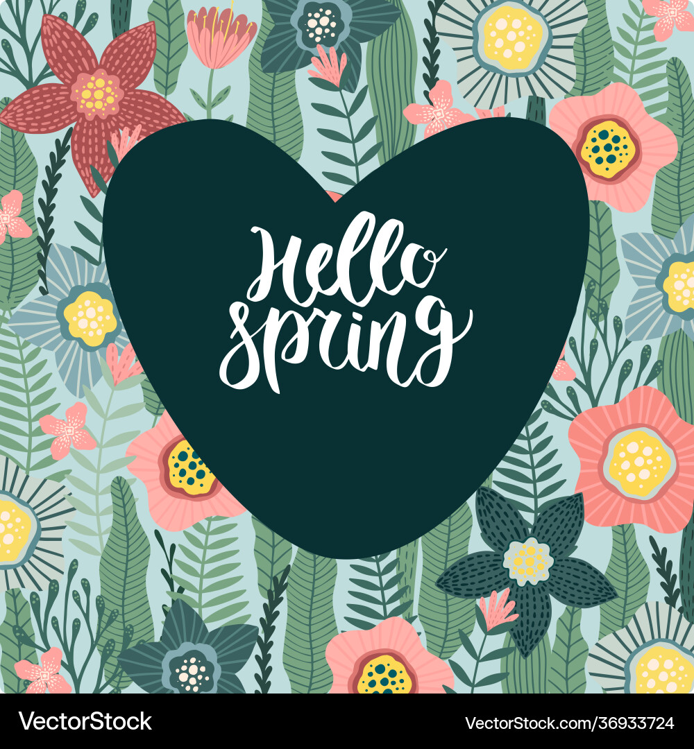 Abstract spring background with copy space Abstract spring background with copy space Vector Image