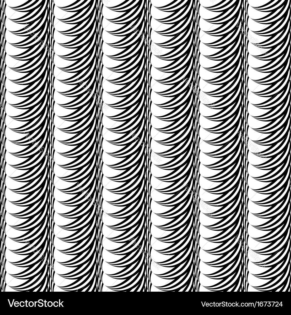 Design seamless monochrome vertical pattern vector image