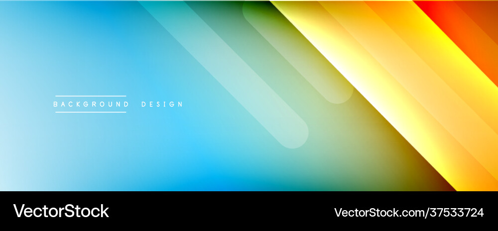 Dynamic lines abstract background 3d shadow Vector Image