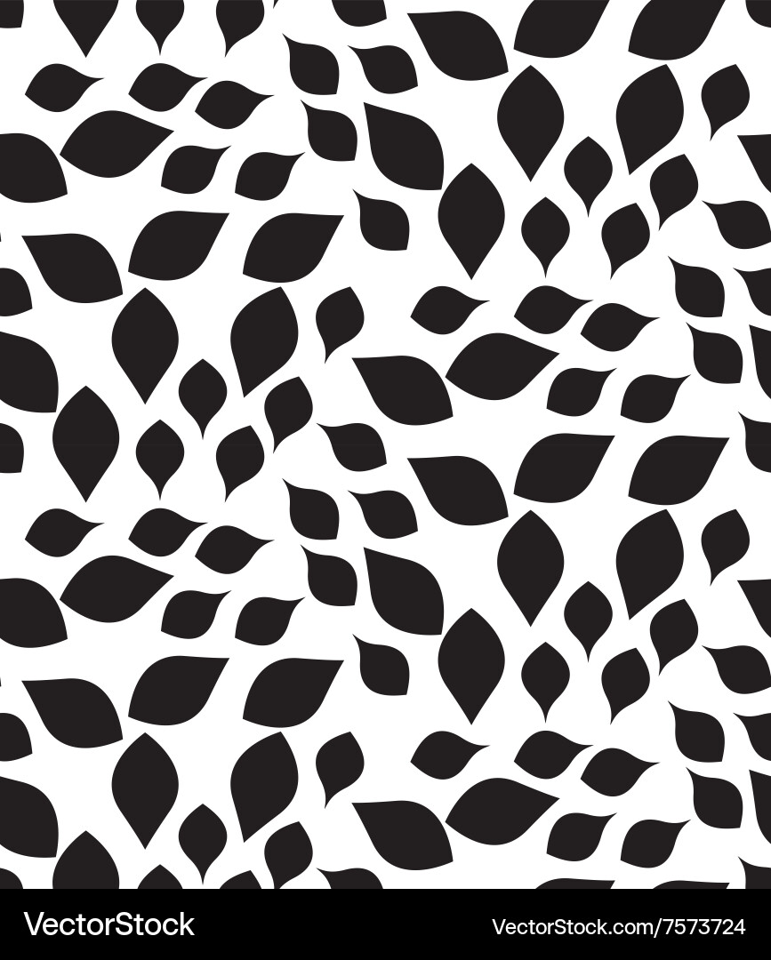 Modern Leaf Pattern vector image