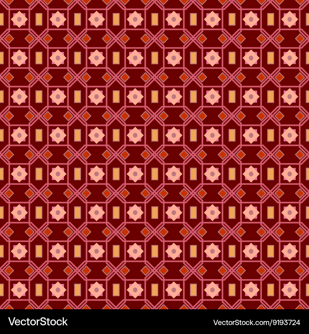Ornamental rhombus pattern scribble texture Vector Image
