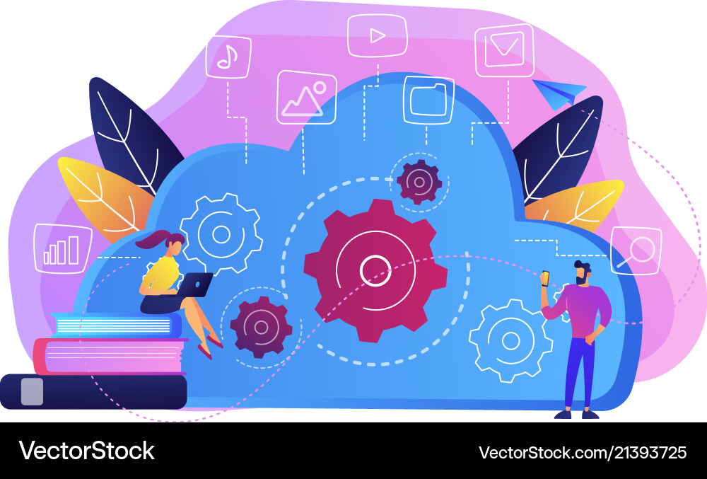 Big data architecture concept Big data architecture concept Vector Image