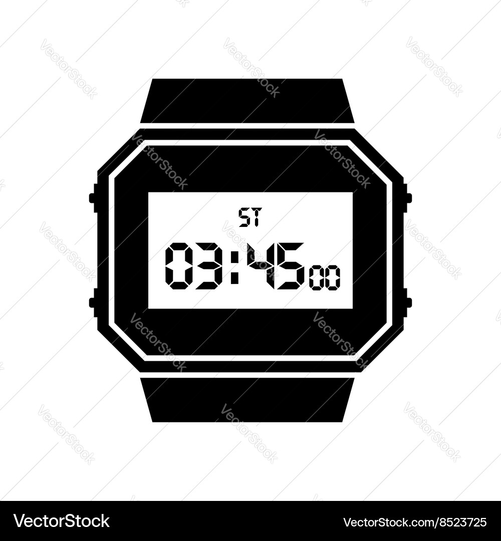Clock icon simple vector image