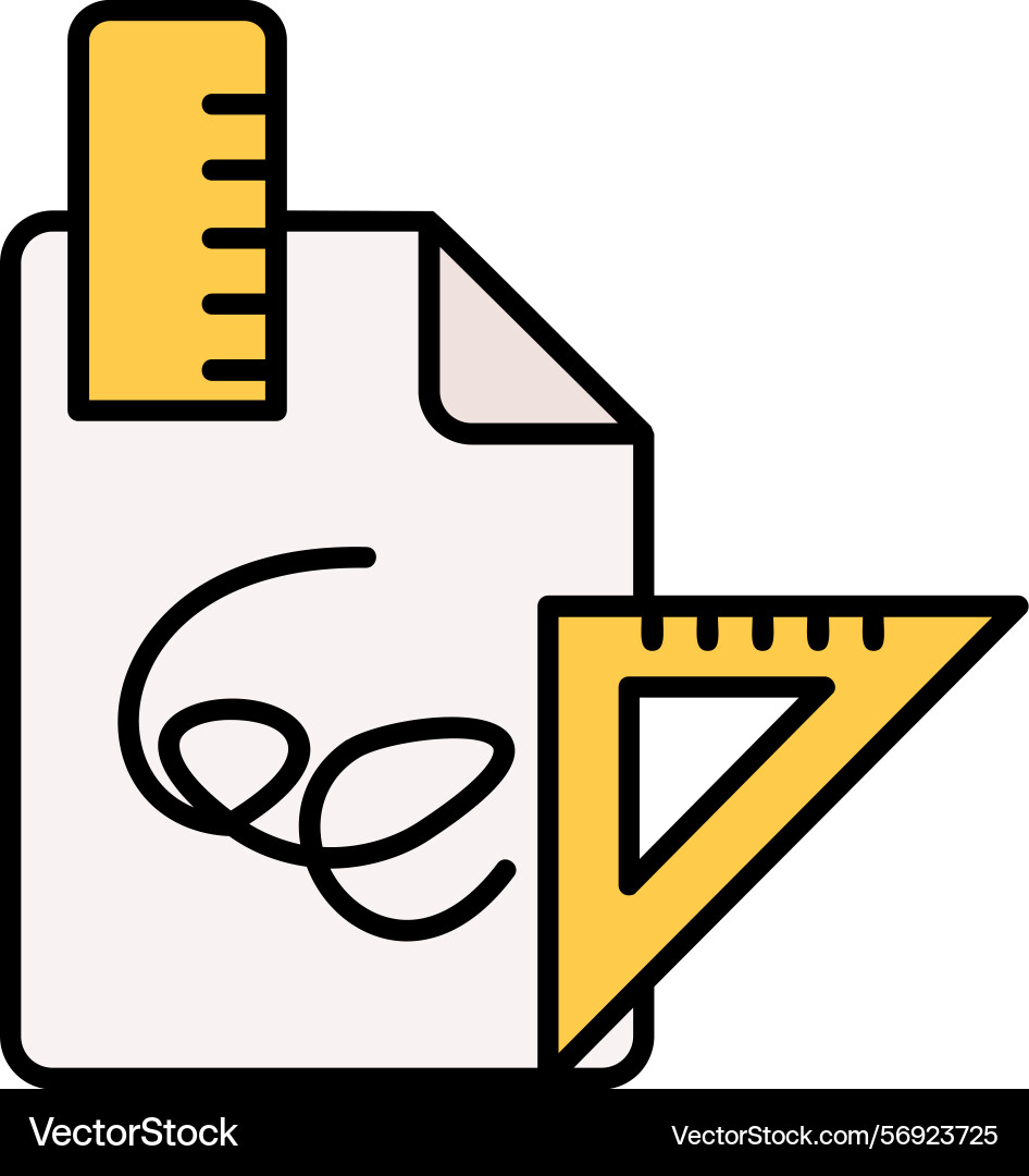 Drafts icon design Vector Image