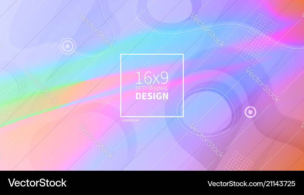 Futuristic design multicolored background Vector Image