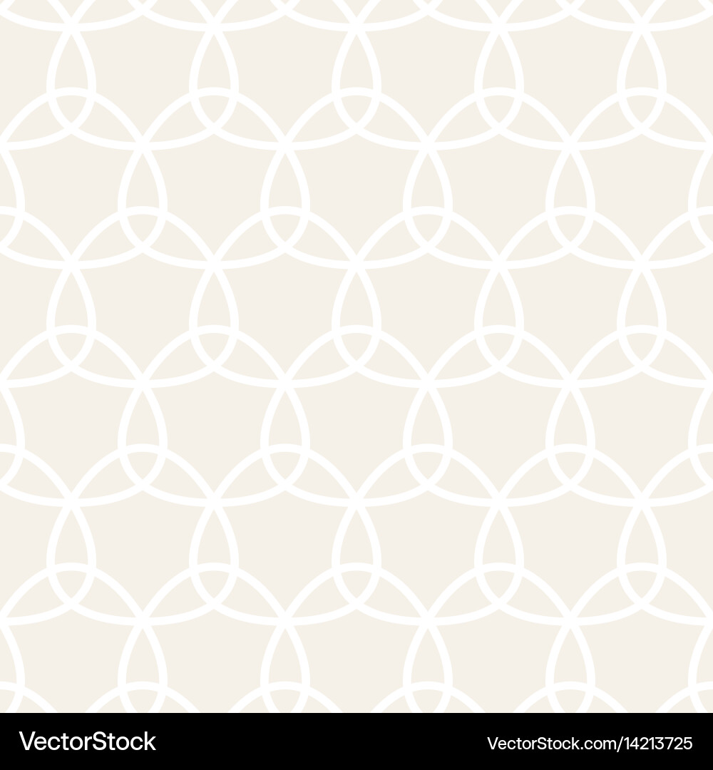 Geometric Lattice Pattern vector image