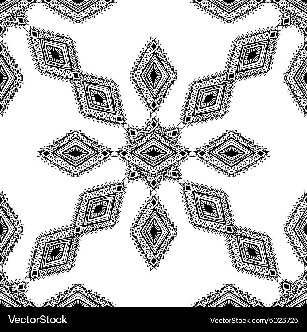 Seamless pattern vector image