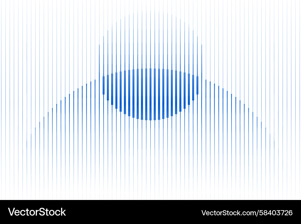 Blue Linear Stripe Pattern Vector Image