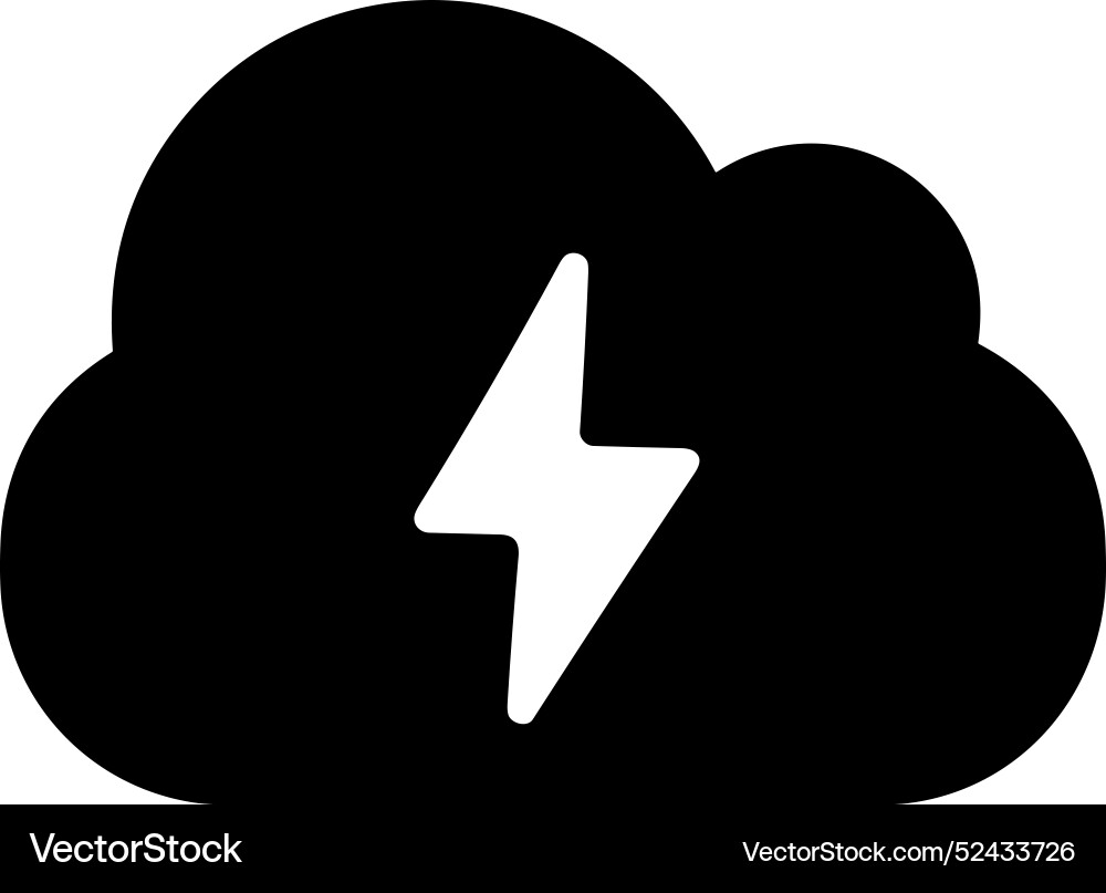 Cloud storage icon symbol image of the database Cloud storage icon symbol image of the database Vector Image