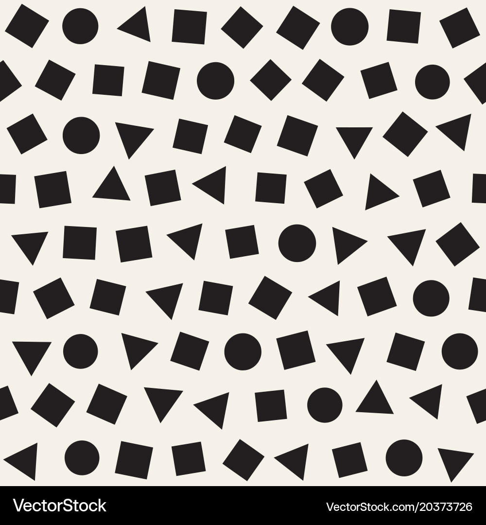 Seamless chaotic patterns randomly scattered Vector Image