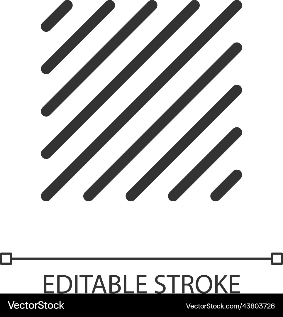 Selected area pixel perfect linear ui icon Selected area pixel perfect linear ui icon vector image