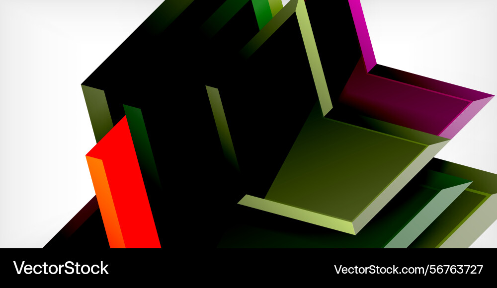 Abstract geometric shapes overlap creating Abstract geometric shapes overlap creating vector image