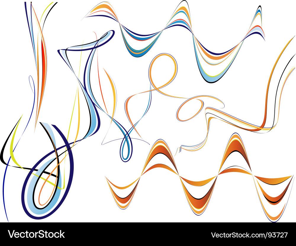 Design elements Royalty Free Vector Image - VectorStock