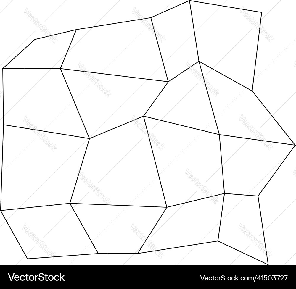 Random paving tiles pattern texture revetment Vector Image