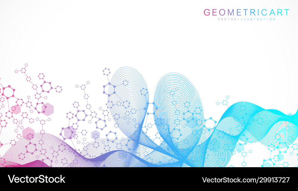 Science network pattern connecting lines and dots Science network pattern connecting lines and dots vector image