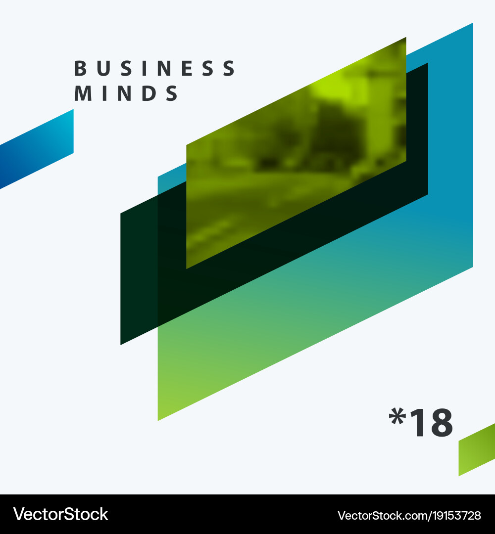 Abstract design elements for graphic layout vector image