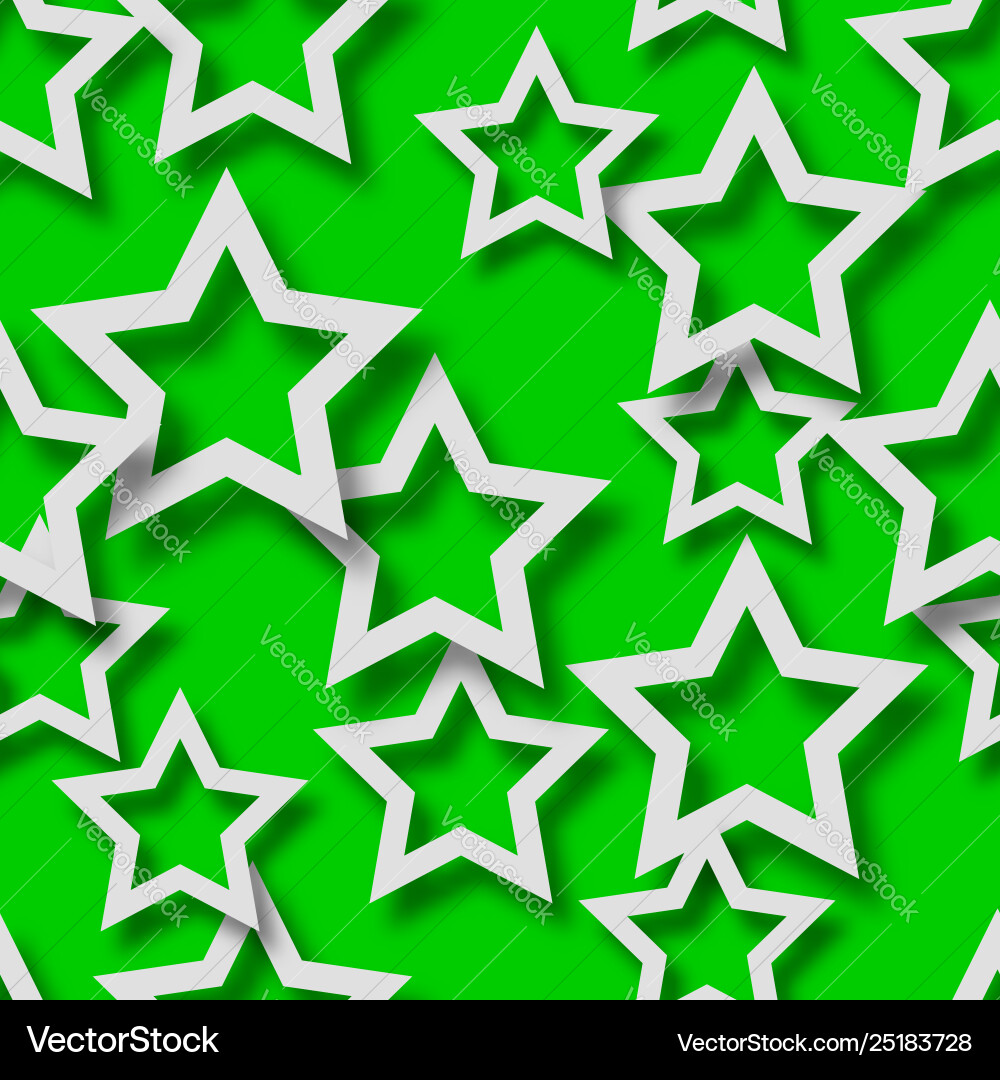 Abstract seamless pattern stars with shadows Abstract seamless pattern stars with shadows vector image