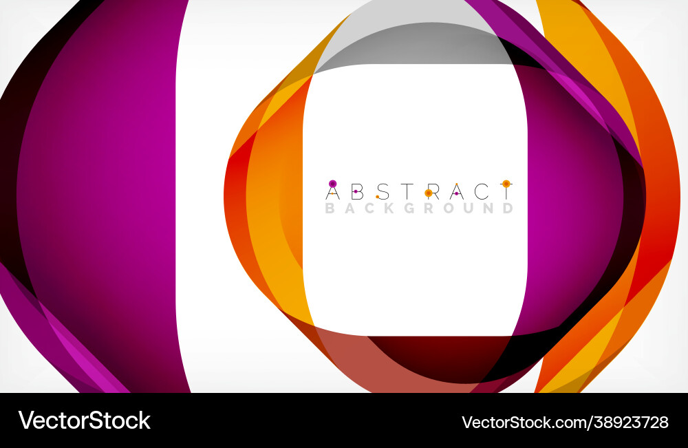 Abstract square shape with overlapping waves Abstract square shape with overlapping waves Vector Image
