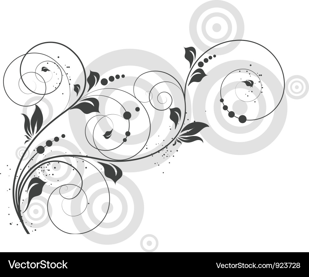 Blumen Vektorbild