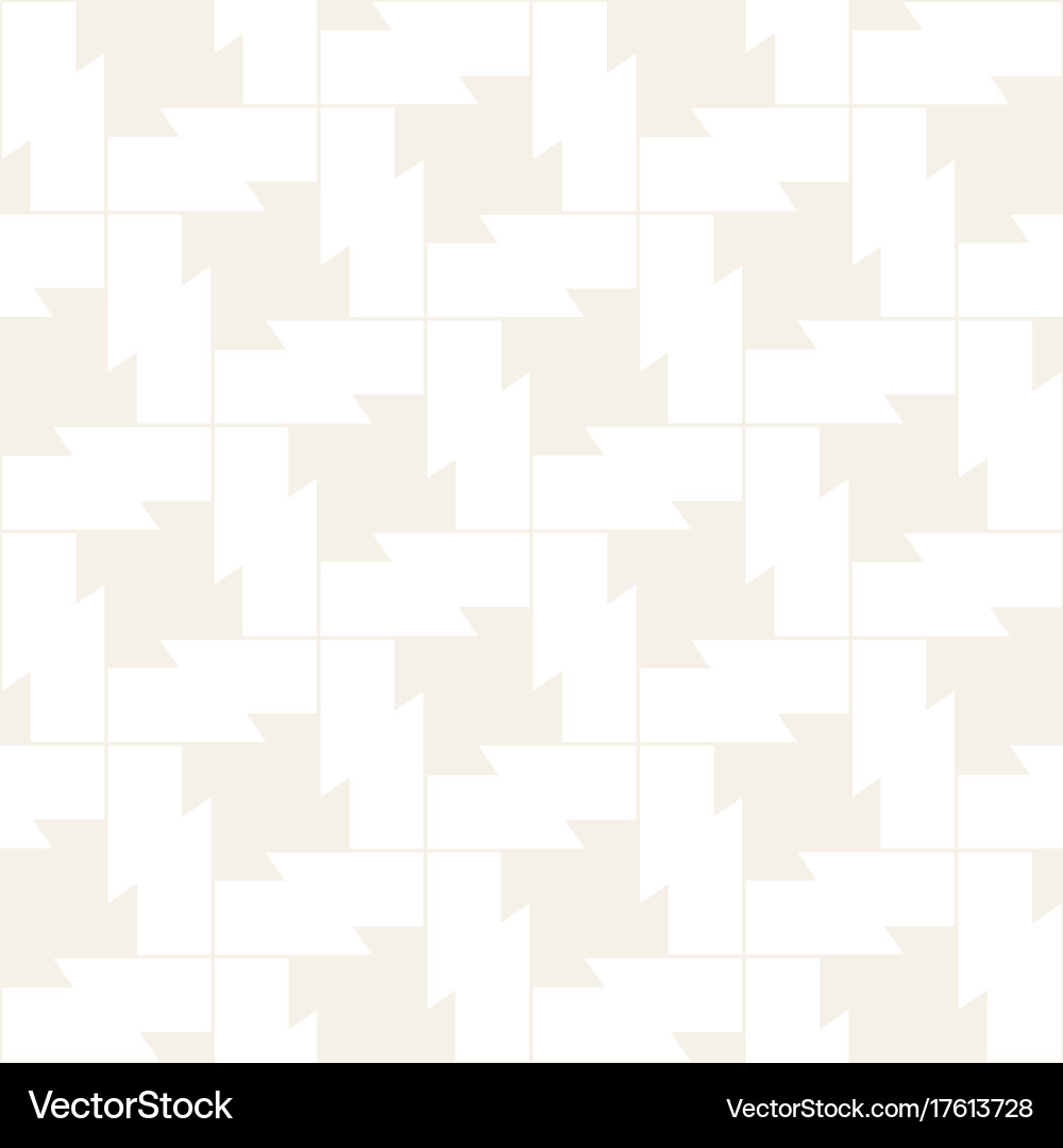Cross Tiling Mosaic Pattern vector image
