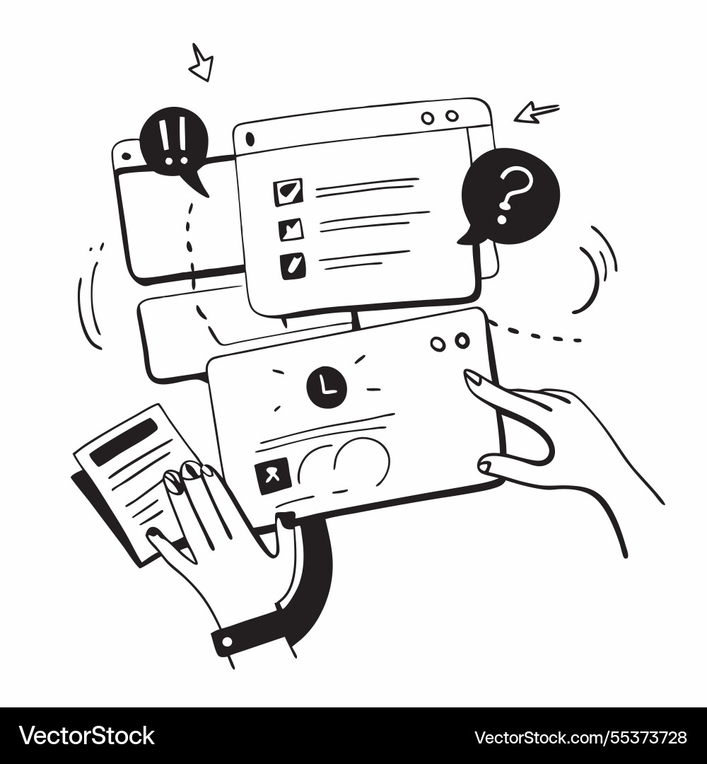 Faq support with accessibility features concept Faq support with accessibility features concept vector image
