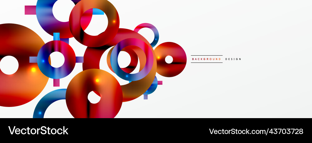 Minimal geometric abstract background shiny Vector Image