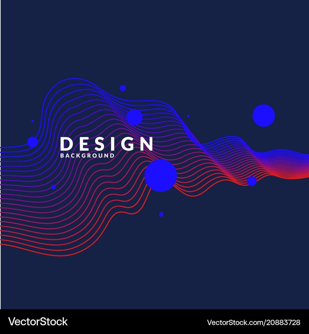Organic forms with dynamic waves and lines Organic forms with dynamic waves and lines Vector Image