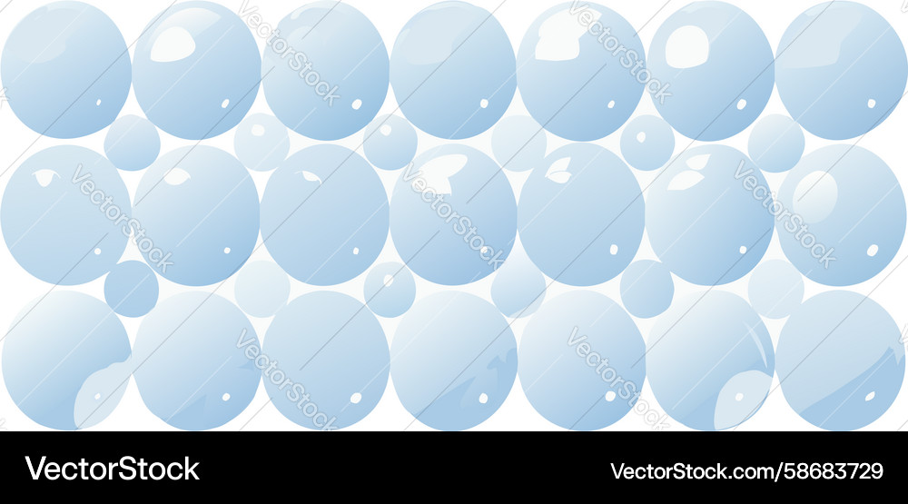 Bubble Grid Pattern - Clean & Minimal Vector Image