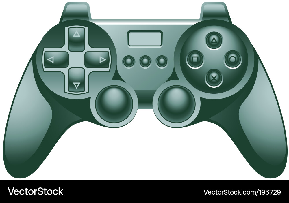 Gaming Controller Pad vector image